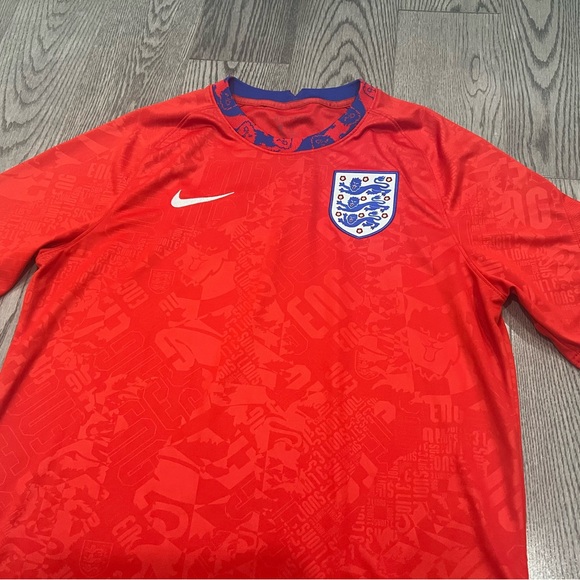 England Authentic Pre Match Training Shirt Jersey 2020/2021 - Picture 2 of 7